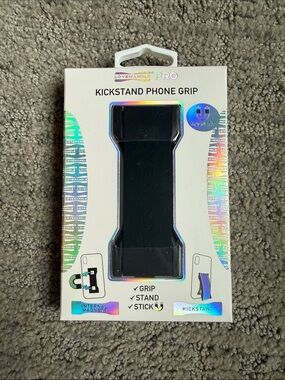 Lovehandle Pro Black Kickstand Phone Grip